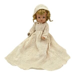 Vintage Composition Reliable Doll Canada 15 Inch Tall Baby Doll Sleep Eyes